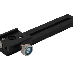 Schnellspannhalter auf verstellbarer Grundschiene