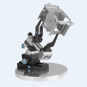 Élément de serrage intermédiaire plat XRAY1 SP droit déporté, 100 mm